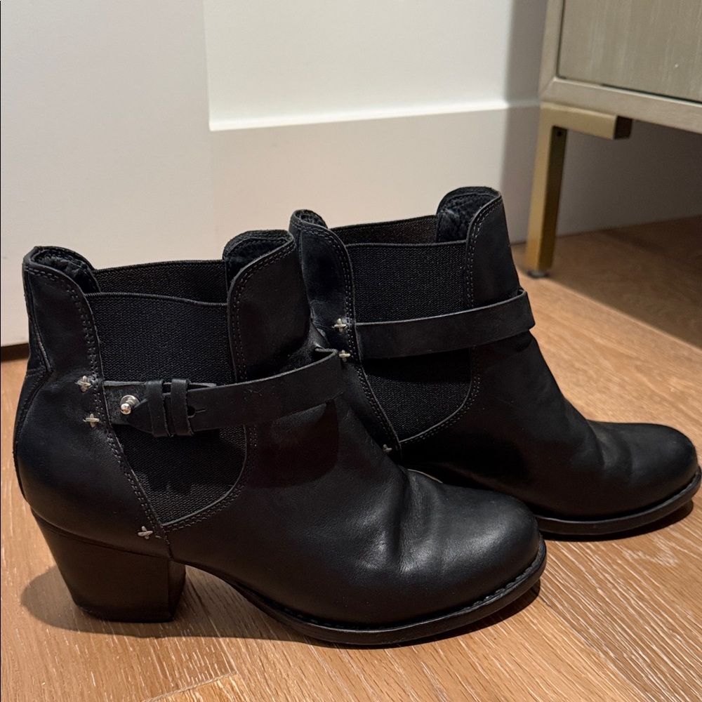 rag & bone Black Ankle Booties